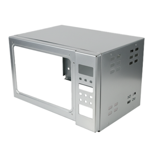 formed sheet metal microwave outer casing piece